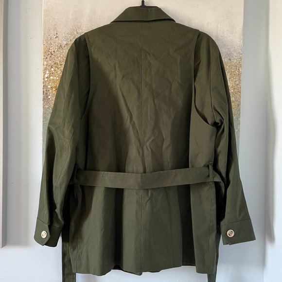 Maje Guesna Dark Khaki Jacket (NWT) - Picture 4 of 16